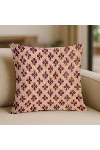 Turkıshrug Kıngdom Kilim Motifli Kırlent Yumuşak Dokulu 43 X 43 Çok Renkli