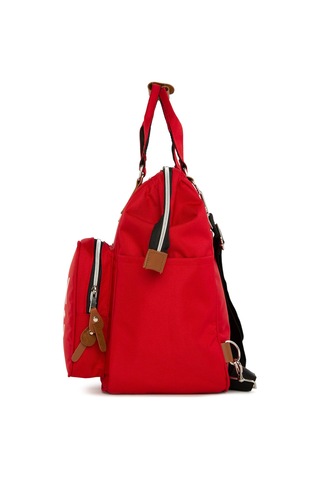 Bagmori Baby Bag Baskılı Cepli Anne Bebek Bakım Sırt Çantası