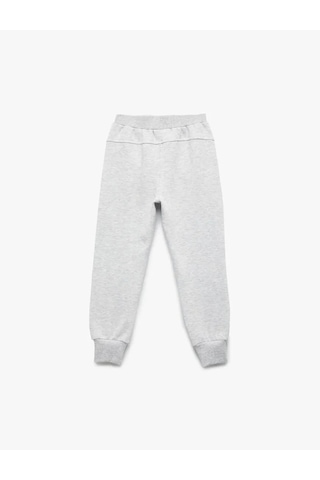 Koton Basic Jogger Gri Kız Çocuk Eşofman Altı 6wkg40062ak Gri