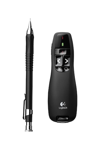 Logitech R400 Lazer Pointer Siyah Sunum Kumandası