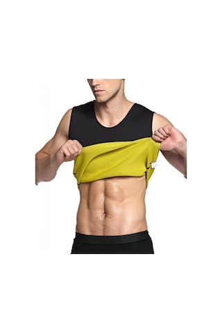 Multiflexpro Erkek Termal Sauna Tayt Ve Atleti Erkek Siyah