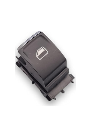 Seat Leon 3 2013-2020 Sağ Ön Cam Düğmesi Krom Kırmızı 5G0959855R