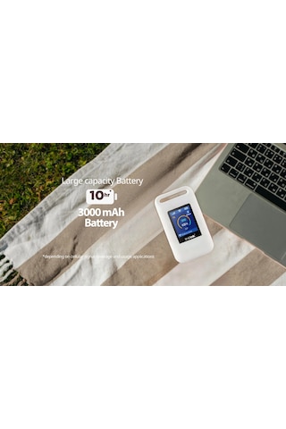 D-link Dwr-932m Cat4 Lte 4g/hspa Wi-fi N300, 3000mah Bataryalı Ve Renkli Lcd Ekranlı Taşınabilir Mobil Router