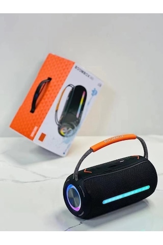 Torima Booms Box 360 BOOMSBOX360-RED Taşınabilir RGB Ledli Bluetooth Hoparlör