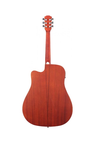 Almira F800n-ce Elektro Akustik Gitar Orta Seviye - Cutaway Kasa Eşikaltı Manyetik Sistemi, Aktif 4-band Eq, Geliştirilmiş Akustik Rezonans Ölçüler: 41 İnç Standart Dreadnought