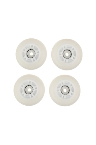 Suntek Paten Tekerlekleri Hokey Sıralı Flash Tekerlek 72mm-yeşil Yeşil