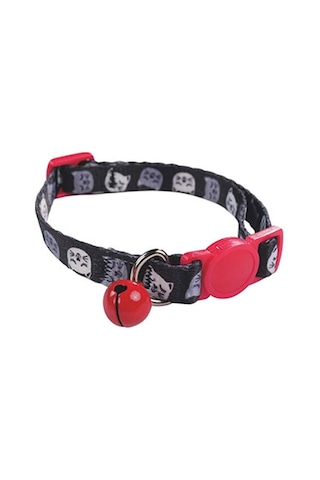 M-pets Zany Zilli Kedi Boyun Tasması Kırmızı-siyah 20-30 Cm 244-58002.03