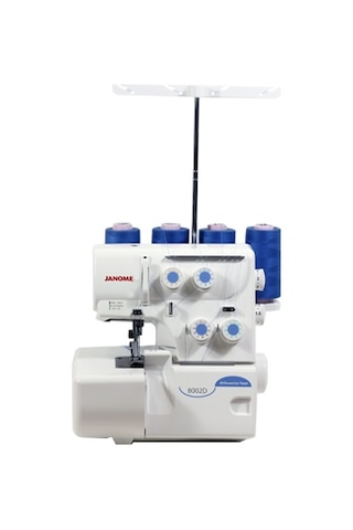 Janome 8002D Taşınabilir Overlok Makinesi Janome 8002D Taşınabilir Overlok Makinesi