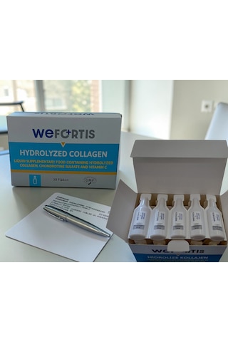 Wefortis Hidrolize Kollajen ,kondrotin Sülfat Ve Vitamin C İçeren Sıvı Takviye Edici Gıda