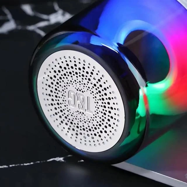 T&g Tg369 Usb-sd-fm-bluetooth Destekli Taşınabilir Rgb Işıklı Wireless Hoparlör