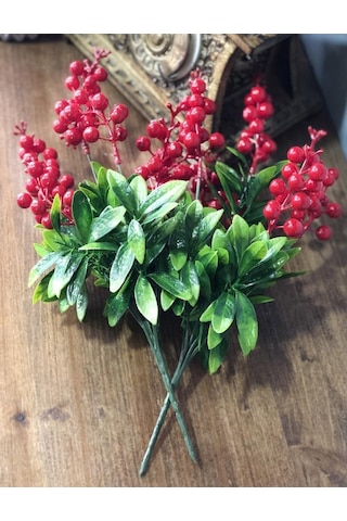 Yapay Çiçek Kokina 6 Kafalı Demet K50