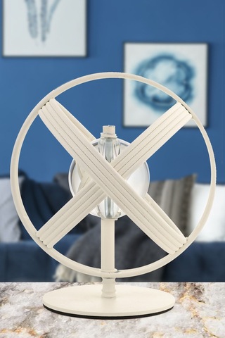 Yumak Metal Aksesuar Beyaz 20 Cm