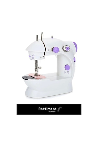 Pastimore Premium Taşınabilir Elektrikli Hız Ayarlı Kademeli Otomatik Mini Dikiş Makinesi