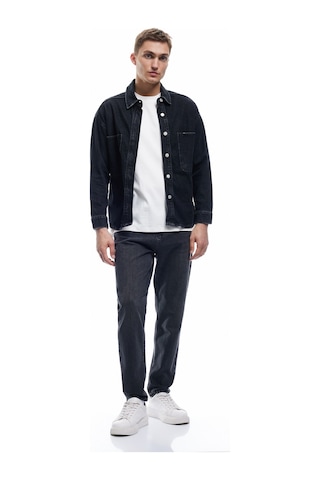Koton Pamuklu Normal Bel Tapered Fit Jean Pantolon - Joe Jean Siyah 5sam40139nd Siyah
