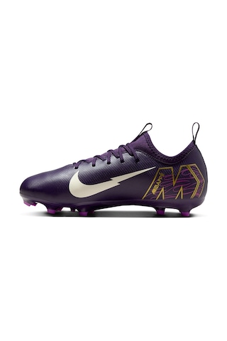 Nike Air Zoom Vapor 16 Academy Kylian Mbappe Fg Çocuk Çoklu Saha Kramponu Mor Mor