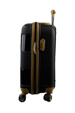 Ivs Siyah Gold Valiz Buyuk Boy Büyük Boy Seyahat Çantasıpp4040-072-l Siyah