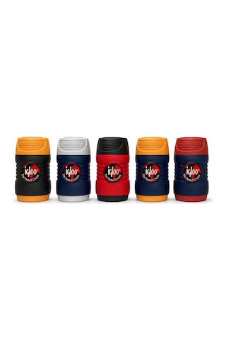 Cam Yemek Termosu - Isı Yalıtımlı - Igloo - 600 Ml - Sarı/lacivert - 200385 Diğer