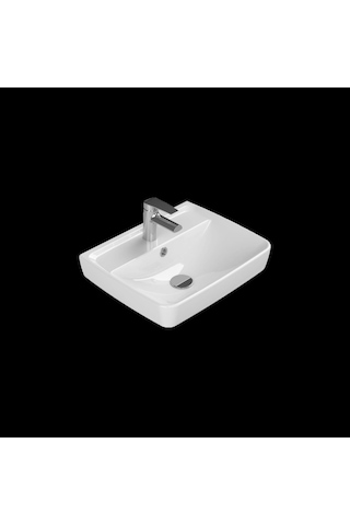 Turkuaz Seramik Cerastyle Duru Lavabo 50 x 40 CM Ve Noura Yarım Ayak