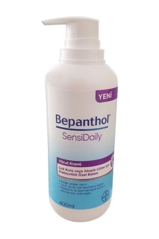 Bepanthol Sensidaily Pompalı Vücut Kremi 400 Ml 2 Adet