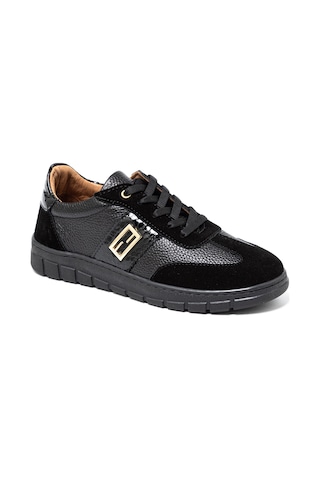 Sneaker Günlük Kadın Rc-26y-055-7122 John May Siyh Fltr-siyah Yln Siyah
