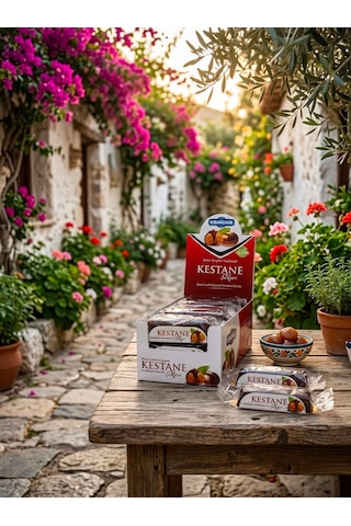Çikolatalı Kestane Şekeri - 65 Gr X 18 Adet - 1 Kutu