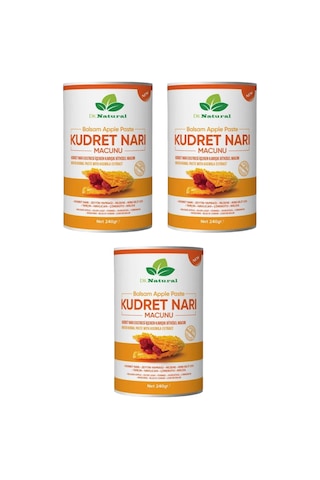 Dr. Natural Kudret Narı Macunu Bitki Karışımlı Bitter Melon Macun 3 x 240 G