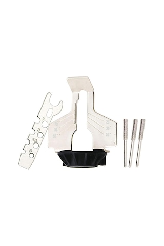 4x Keskinleştirme Eki, Keskinleştirme Seti Kılavuzu Matkap Adaptör Kafası Döner Takım Zinciri Makine Kiti