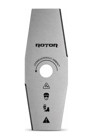 Rotor 2t Düz Motorlu Tırpan Bıçağı 255x25,4x1,6 Mm Rotor 2t Düz Motorlu Tırpan Bıçağı 255x25,4x1,6 Mm