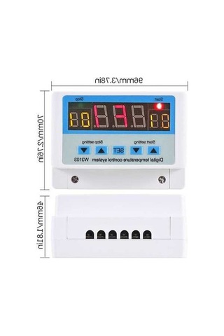 Flybuy 30a Dc24v Akıllı Termostat, Sensörlü Sıcaklık Kontrolü, -50 110 Ölçüm