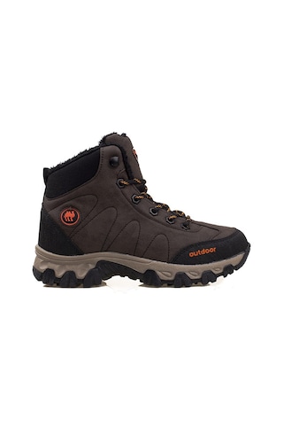 M2s Kahverengi Unisex Yünlü Trekking Spor Bot Kahverengi
