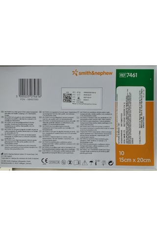 Bactigras Parafinli Antiseptik Tül Sargı Yara Bakım Örtüsü 15cm X 20cm 40 Adet S K T 2027 Ref 7461