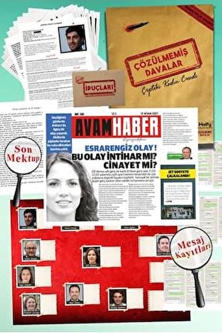 Mükemmel Altılı Dedektif Oyunu Cinayet Oyunu Akıl Hastanesi Dedektiflik Oyunu Dava Çözme Kutu Oyunu