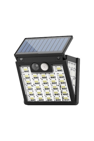 56led/72/108/117cob Güneş Enerjili Bölünmüş Duvar Lambası 3 Modlu Açık Hava Su Ge Sensörü Bahçe Acil Bahçe Aydınlatmaları 56851485