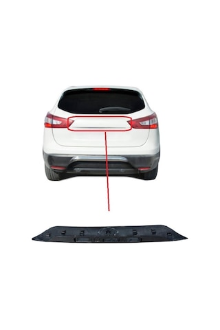 Nissan Qashqai Bagaj Kapağı Çıta Kaplaması 2014-2015