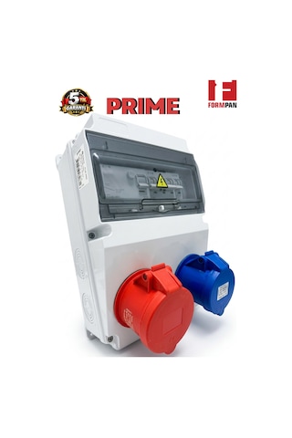 Formpan Prıme 22kw Trifaze 7,4kw Monofaze - Elektrikli Araç Şarj Cihazı Kombinasyon Kutusu Ip44