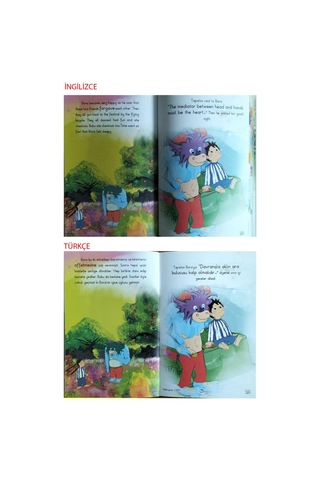 İngilizce'yi Kolay Öğreten Türkçe - İngilizce Hikaye Seti 3 Kitap Etkinlikli - Diğer