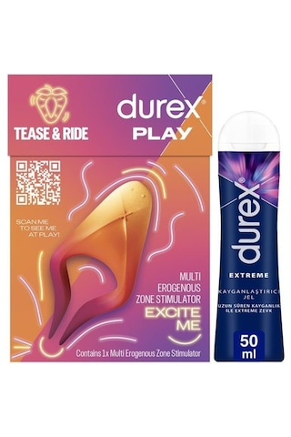 Durex Çoklu Erojen Bölge Uyarıcı + Extreme Kayganlaştırıcı Jel 50 ML