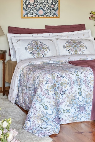 Karaca Home Vandy Çift Kişilik Düet Set Mürdüm
