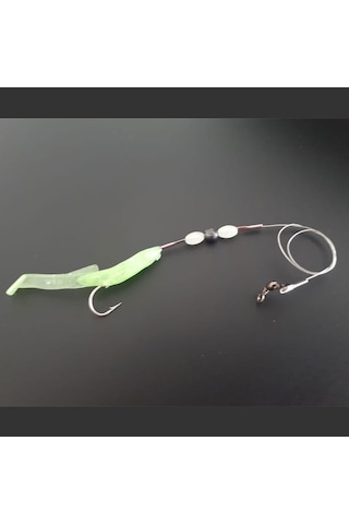 Levrek Lüfer Avcısı Çelik Telli Silikon Balık 6,5 Cm