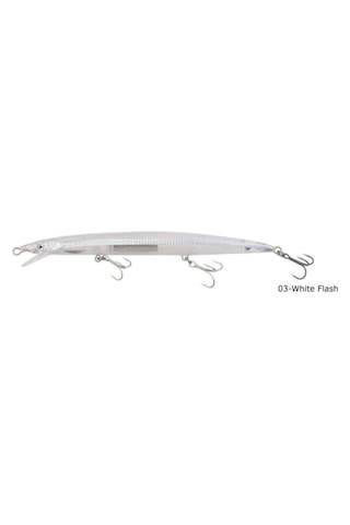 Savage Gear Sandeel Jerk Minnow 145 14G Suni Yem 03-White Flash (366857479)