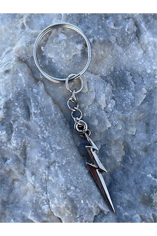 Şimşek Anahtarlık Ve Çanta Süsü 3 Boyutlu