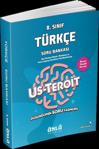 8. Sınıf Matematik - Fen Bilimleri - Türkçe Soru Bankası Set - ÜNL