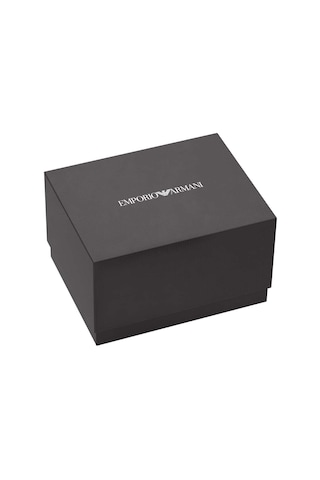 Emporio Armani Ar80087set Erkek Kol Saati Ve Bileklik Seti Metalik Gri