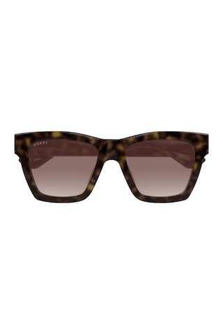 Gucci 1714s 002 Kadın Güneş Gözlüğü Kahverengi