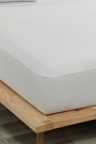 Ely Parker 70x140 Sıvı Geçirmez Alez Mikro Fitted Beşik Bebek Alezi Su Yatak Koruyucu ELYPRKR00603 Beyaz