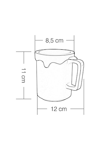 Paint Mug 4'lü Kupa Tall