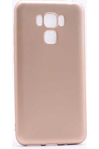 Asus Zenfone 3 Max Zc553kl Kılıf Zore Premier Silikon Kapak Gold