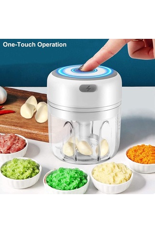 Elektrikli Sarımsak Doğrayıcı Çok Amaçlı Sebze Doğrayıcı Diğer