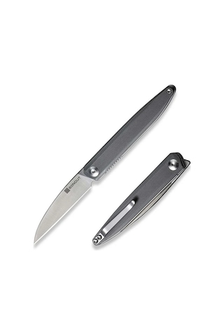 Sencut Jubil Gray G10 Handle Satin Finished D2 Blade Kamp Çakı Gri