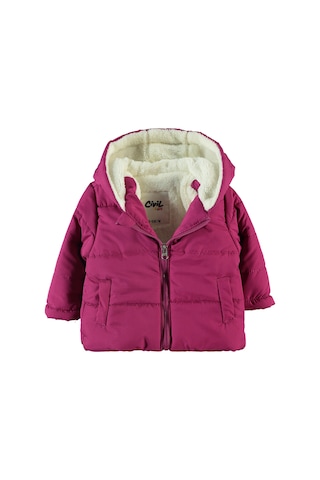 Civil Baby Kız Bebek Kapüşonlu Mont 6-18 Ay Vişne Çürüğü 214003242k21-1 Vişne Çürüğü